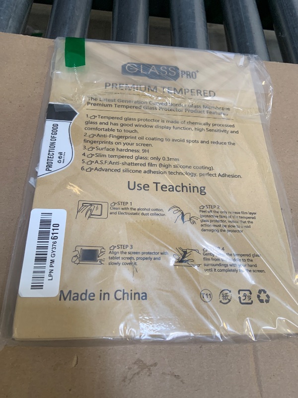 Photo 1 of 2-Pack Screen Protector Compatible with Evermyth Tablet 10 Inch GMS Certified Tablets PC 2025, Tempered Glass [HD Clarity] [9 Hardness] [Anti-Scratch] [Easy Installation] [9.6" x 5.75", 244mm x 146mm]