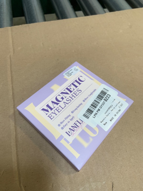 Photo 1 of Magnetic Eyelashes with Applicator Natural Look Magnetic Lashes with Applicator Wispy False Lashes with Magnets No Need Glue Reusable Lashes by Lanflower