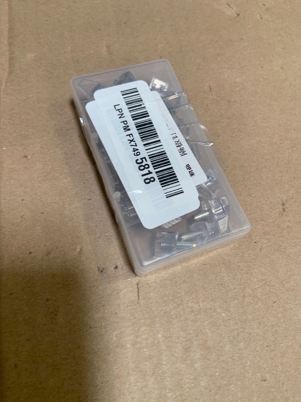 Photo 1 of 3 Millimeters or 1/8 Inch Shelf Support Peg?Support Cabinet Shelf Pins?Clear Plastic Replacement Peg Cabinet Shelf Supports Pins Shelf Holder Locking Pins (20 Pieces)