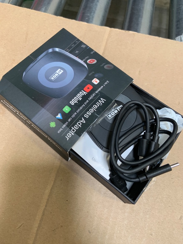 Photo 1 of Ai Magic Box for Streaming Netflix/YouTube/TikTok, Wireless CarPlay Adapter Dongle Support TF Card for OEM Wired Car Play & Android Auto Cars