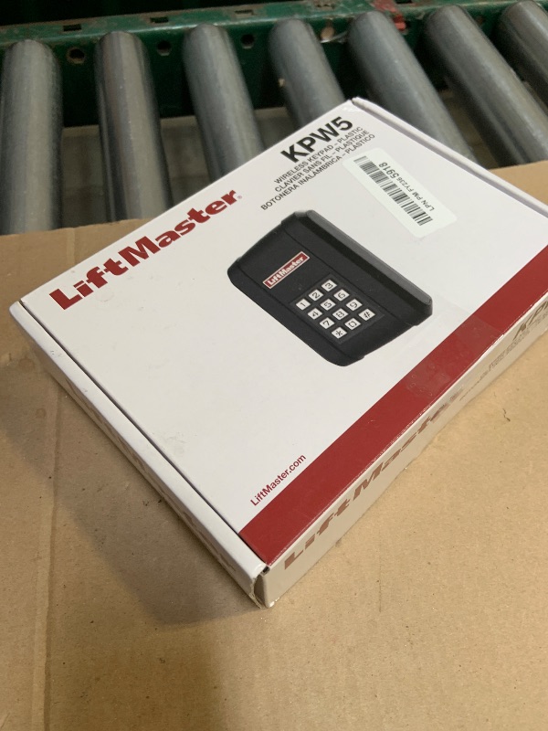 Photo 1 of Liftmaster KPW5 wireless keypad 5 code Security+ 2.0