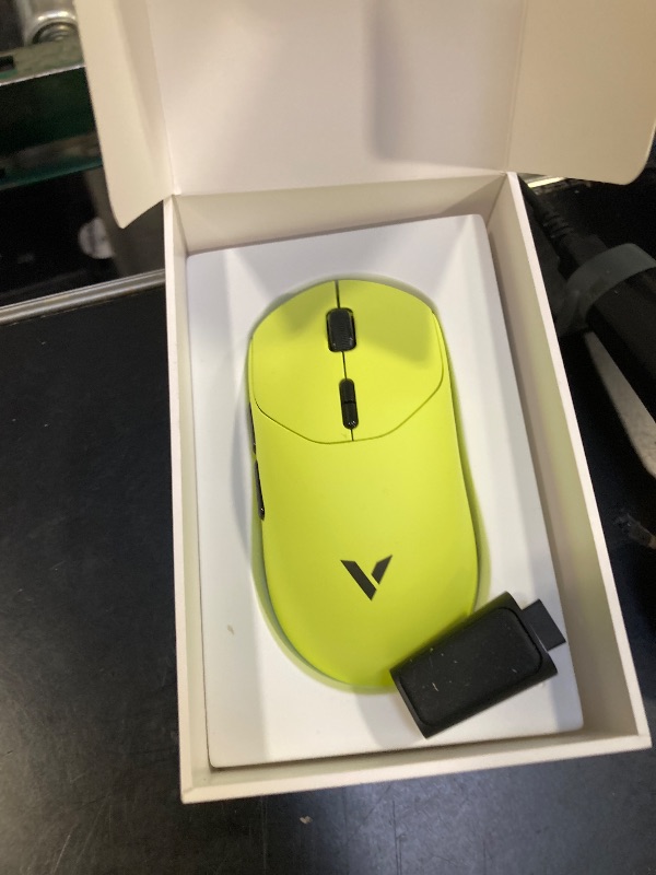 Photo 1 of Rapoo VT2 MAX Wireless Gaming Mouse, True 8K Wireless Polling Rate, 53g Lightweight, Up to 750 Hr Battery, Nordic nRF54L15 MCU, 120-Million Optical Switch, 10 Programmable Buttons, Macro Enabled