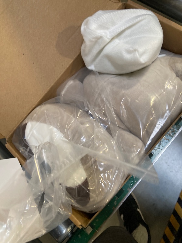 Photo 1 of SQEQE Weighted Sloth Plush, Weighted Sloth Stuffed Animal, Cute Plushies Pillow Toy Gift for Kids Adults Brown 13.8 Inch, 1.6 Lbs