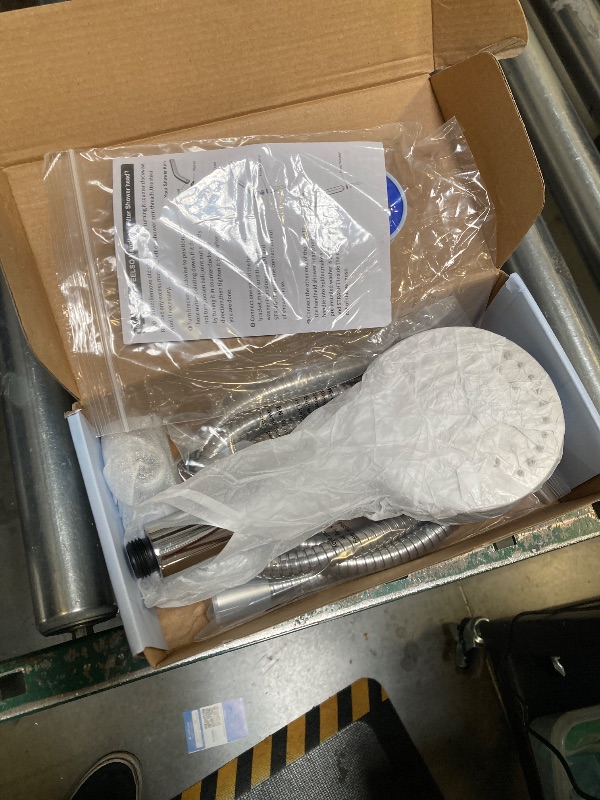 Photo 1 of FEELSO Filtered Shower Head with Handheld, 6 Spray High Pressure ALL METAL Shower Head with Filters for Hard Water - Remove Chlorine, Reduce Dry Itchy Skin, Extra-long 72" Hose and Brass Holder