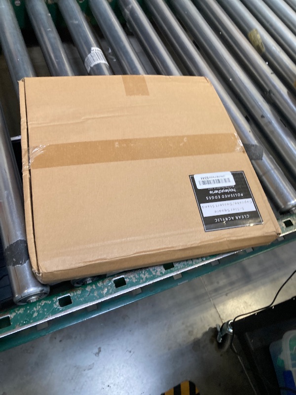 Photo 1 of 5 Tier Acrylic Cupcake Stand, Extra Thick 5mm Base, Large Cupcake Tower, Multi Tiered Cake Stand Square Clear Holder for Dessert Table Display, Weddings, Birthday Party, Graduation, Pastry, Donut Tree