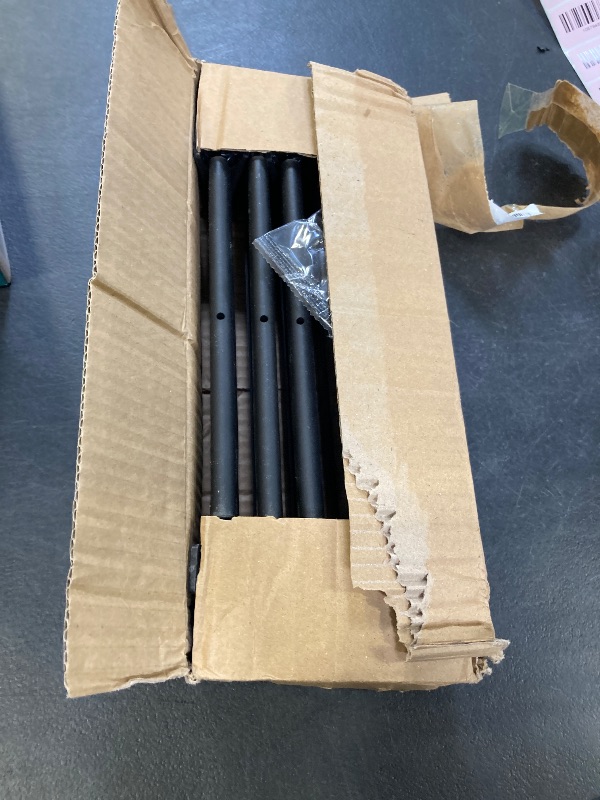 Photo 1 of Guhmctt 10 Pack Pants Hangers with Adjustable Non-Slip Clips Anti-Rust Hanging Hook for Trouser,Skirts,Jeans,Clothes Hangers Black