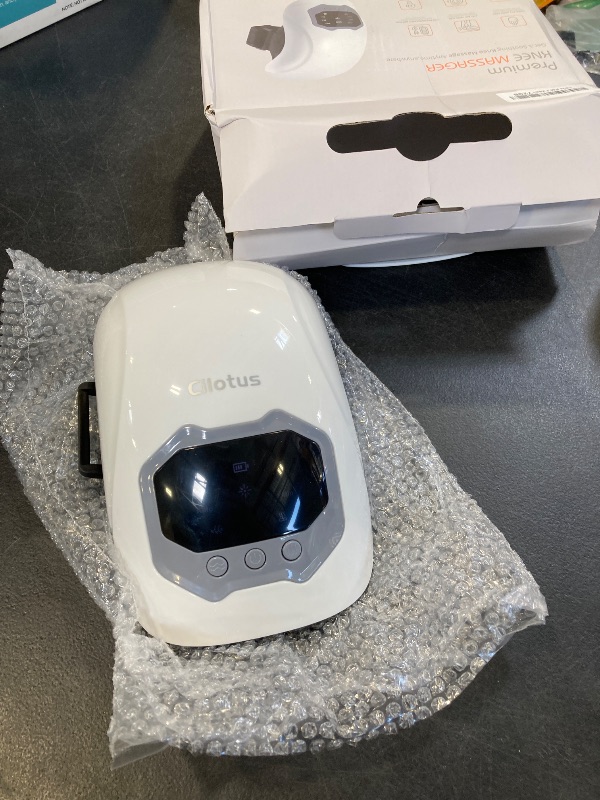 Photo 1 of cilotus Cordless Portable Knee Massager with Heat, 3 Vibration Modes, 3 Heating Levels for Pain Relief, LED Screen and Adjustable Straps, Gifts for Adults, Mom,Women and Men