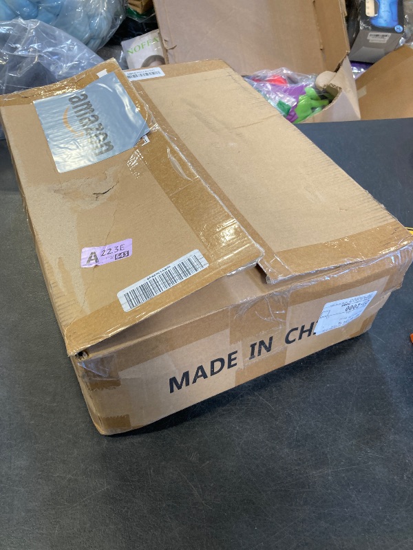 Photo 1 of caktraie 4 Pack Stackable Closet Storage Basket - Stackable Storage Bins, Multifunctional & Foldable Closet Organizer Divided, Wardrobe Cupboard Space-Saving Clothes Storage Hat Organizer, White