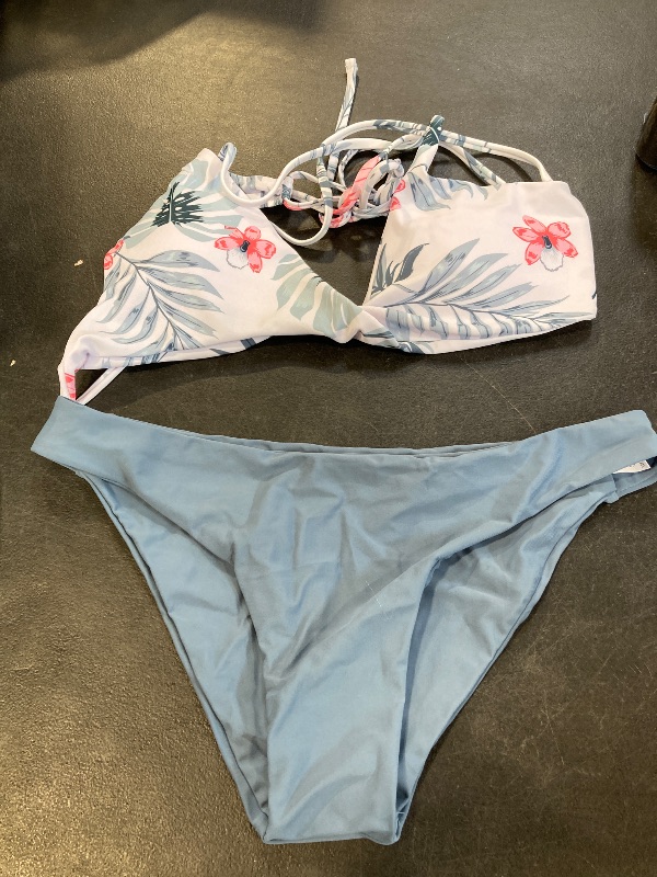 Photo 1 of 2 PCS- BATHING SUIT WOMENS SIZE LARGE