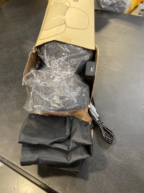 Photo 1 of 3-in-1 Neck Massager for Pain Relief Deep Tissue with Heat, Portable Memory Foam Cervical Massager Pillow with Traction for Neck Hump Comfort & Shoulder Relaxation at Home/Office/Travel (Corded)