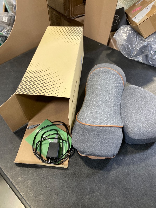 Photo 1 of 3-in-1 Neck Massager for Pain Relief Deep Tissue with Heat, Portable Memory Foam Cervical Massager Pillow with Traction for Neck Hump Comfort & Shoulder Relaxation at Home/Office/Travel (Corded)