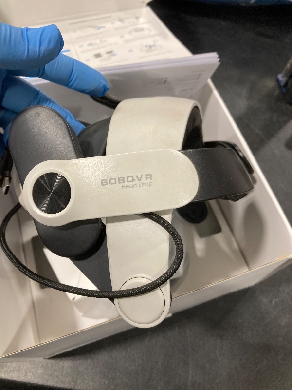 Photo 1 of BOBOVR S3 Pro Battery Strap Accessories,Head Air Cooling System and 10000mah Hot-swappable Battery Pack,Compatible with Meta Quest 3/Quest 3S