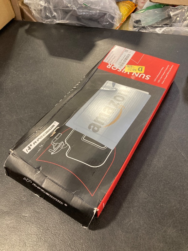 Photo 1 of A-Premium Driver Left Side Sun Visor Compatible with Toyota Camry 2012-2017 - with Vanity Light, with Vanity Mirror, Without Sunroof, Beige Color - Replaces 74320-33F40-A0, 74320-06611-A2