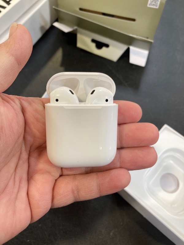 Photo 1 of Apple Airpods In-Ear Bluetooth Wireless Headset (Renewed)