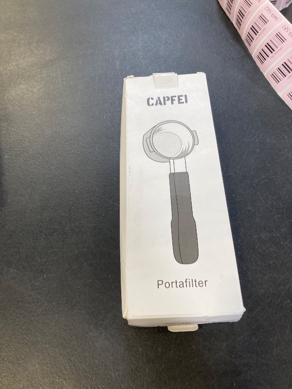 Photo 1 of 51mm Bottomless Portafilter 2 Ears for Delonghi ECP3420/BCO430/EC260 | Stainless Steel Filter Basket and ABS Handle