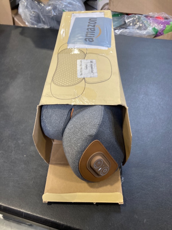 Photo 1 of 3-in-1 Neck Massager for Pain Relief Deep Tissue with Heat, Portable Memory Foam Cervical Massager Pillow with Traction for Neck Hump Comfort & Shoulder Relaxation at Home/Office/Travel (Corded)