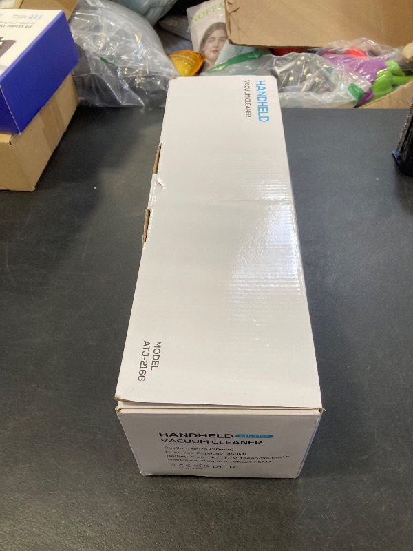 Photo 1 of YOOHI Handheld Vacuum Cordless Rechargeable – 6000Pa Mini Hand Held Vacuum, LED Light, 20–25 Mins Runtime, USB Charging, 500ML Cup – Lightweight Small Vacuum Cleaner Cordless for Car/Office/Home