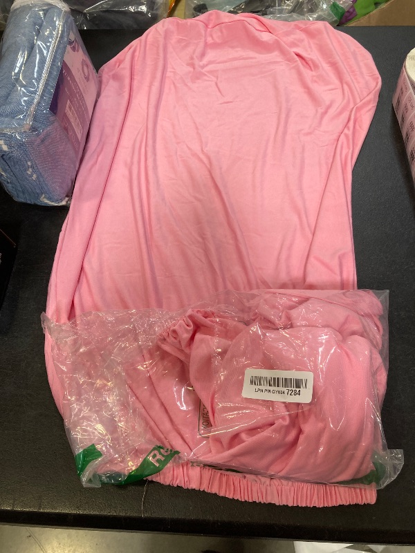 Photo 1 of  Set of 2 Arch Backdrop Cover Pink