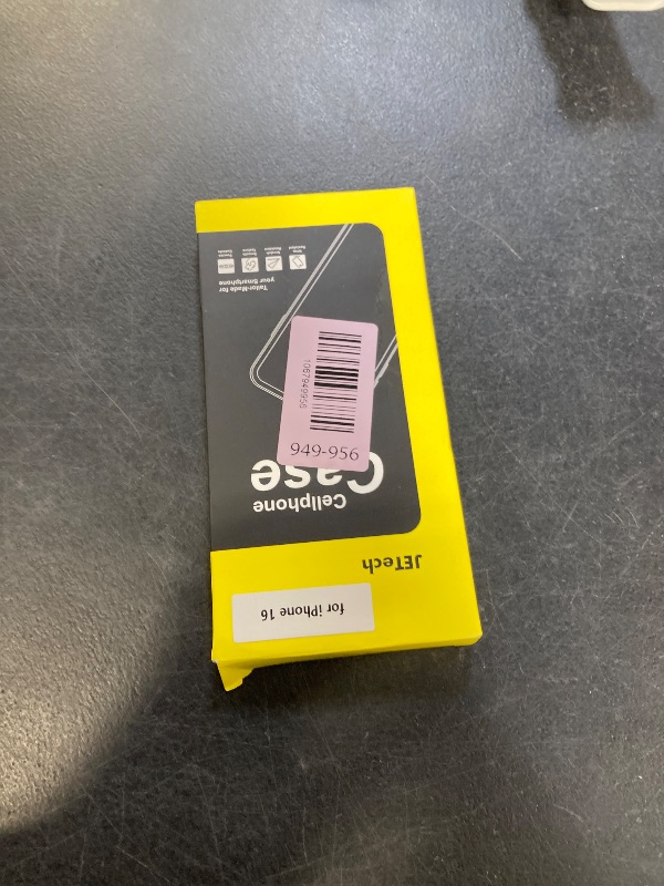 Photo 1 of JETech Magnetic Case for iPhone 16 6.1-Inch Compatible with MagSafe, Shockproof Phone Bumper Cover, Anti-Scratch Clear Back (Black)