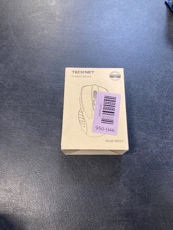 Photo 1 of TECKNET Wireless Mouse (2.4G & BT5.0/3.0) Silent 4800 DPI Computer USB A & Bluetooth Mouse 6 Buttons, Wide Compatibility - Grey