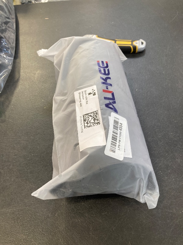 Photo 1 of Aukee Car Headrest Pillow Memory Foam Car Neck Pillow with Adjustable Strap Soft Leather Headrest for Driving Home Office Black (1PC)