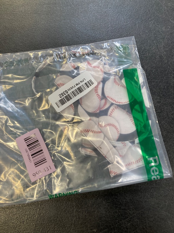 Photo 1 of Dog Bandana Reversible Triangle Bibs Scarf Accessories Baseball for Dogs Cats Pets Animals