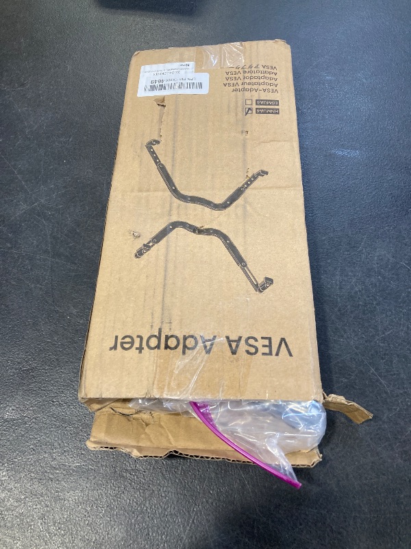 Photo 1 of HUANUO Universal VESA Mount Adapter Kit, Non-VESA Adapter for 17 to 27 Inch Monitor Screens to 75x75 VESA Mount