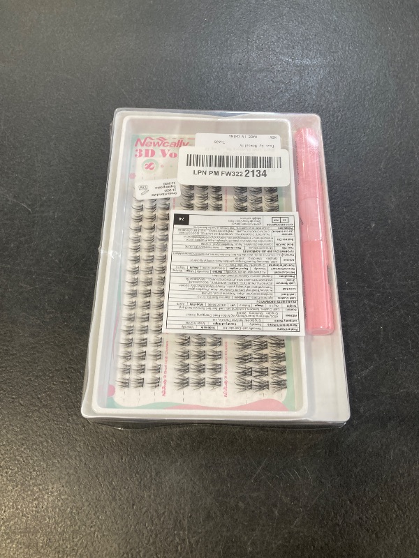 Photo 1 of Short Lash Clusters Natural Wispy 8-12MM Eyelash Clusters Eyelash Extension Kit CD-Curly Individual Lashes Kit DIY Lash Extension at Home Long-lasting Effect by Newcally