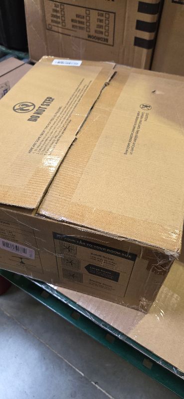 Photo 1 of 52 Inch Farmhouse Ceiling Fan with Light and Remote, Black Industrial Caged Flush Mount Ceiling Fans with 6 Speed Reversible Motor and Dual Finish 5 Blades, Rustic Ceiling Fan for Living room, Bedroom