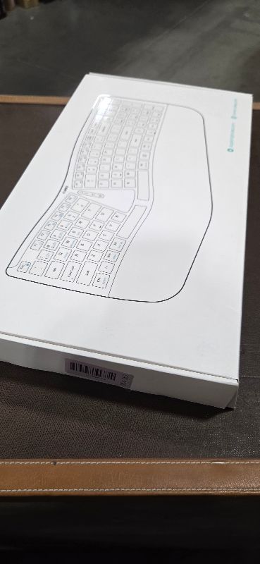 Photo 1 of Nulea RT07B Wireless Ergonomic Split Keyboard, Wrist Rest, Natural Typing, Bluetooth and USB Connectivity, USB-C Rechargeable,Compatible with Windows Mac (Silver Black)