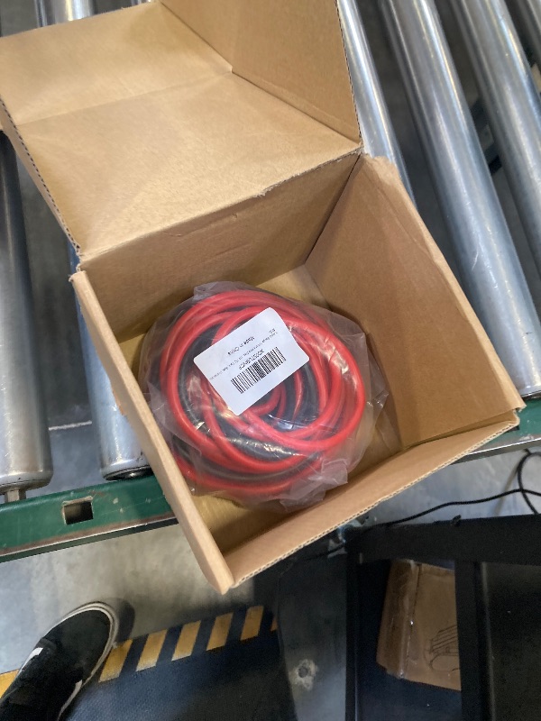 View 2 of 4 Gauge Marine Wire 4 AWG Marine Grade Wire Include 4 Gauge 20FT Red & 20FT Black,4 AWG Tinned Copper Oxygen-Free Cable for Automotive Boat Camper Trailer Speaker Battery Lighting Solar Panel Outdoor