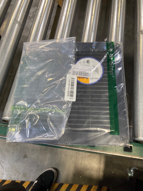 View 2 of Vent Systems 10" x 10" Inch Black Air Return Vent Cover - Air Vent Grille - Register Grill Cover - Screen Mesh - Wall Vent Cover/Louvered Vent for HVAC Vent, Home, Bathroom, Kitchen - Air Vent Covers