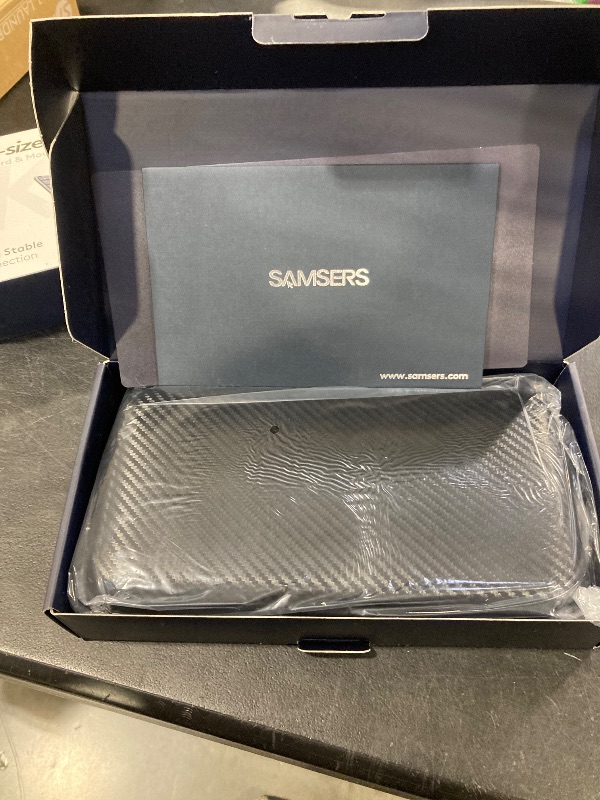 Photo 1 of Foldable Keyboard and Mouse, Samsers Folding Bluetooth Keyboard Combo, 2.4G + BT5.0 x 2, Full-Size Portable Travel Keyboard & USB-C Rechargeable Wireless Mouse for iOS Android Windows Mac OS