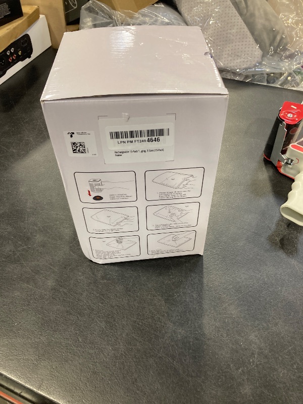 Photo 1 of 15-Pack Vacuum Bags for Travel with Wireless Rechargeable Pump, Carry-on Size Compression Packing Bags for Luggage & Suitcase, Space Saver for Clothes & Clothing, 15 Combo Travel Size, Fast 3S Vacuum