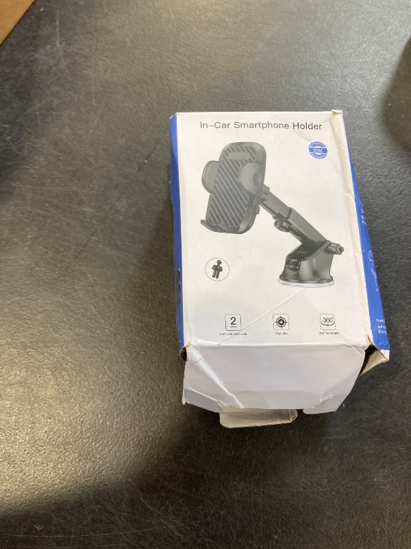 Photo 1 of Deear Car Phone Holder Mount Cell Phone Automobile Cradles 3-in-1 Phone Mount Hands Free for Car Dashboard Windshield Air Vent Universal for iPhone Samsung All Smartphones