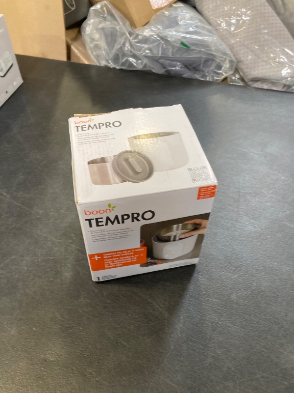 Photo 1 of Boon Tempro Direct Heat Breastmilk Warmer - Retains Nutrients in Baby Formula and Breastmilk - Quick Liquid Warmer with Real Time Temp Reading - Breastfeeding Essentials