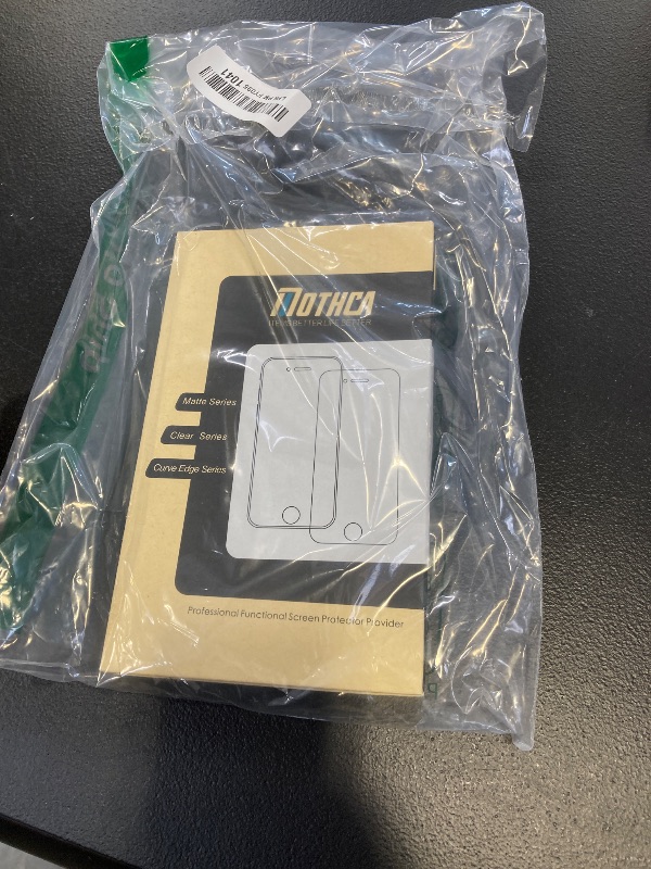 Photo 1 of Mothca Matte Glass Screen Protector for iPhone 17e / iPhone 16e / iPhone 14 / iPhone 13 / iPhone 13 Pro [6.1 Inch] Anti-Glare & Anti-Fingerprint Tempered Glass [Easy Installation Frame] Smooth as Silk