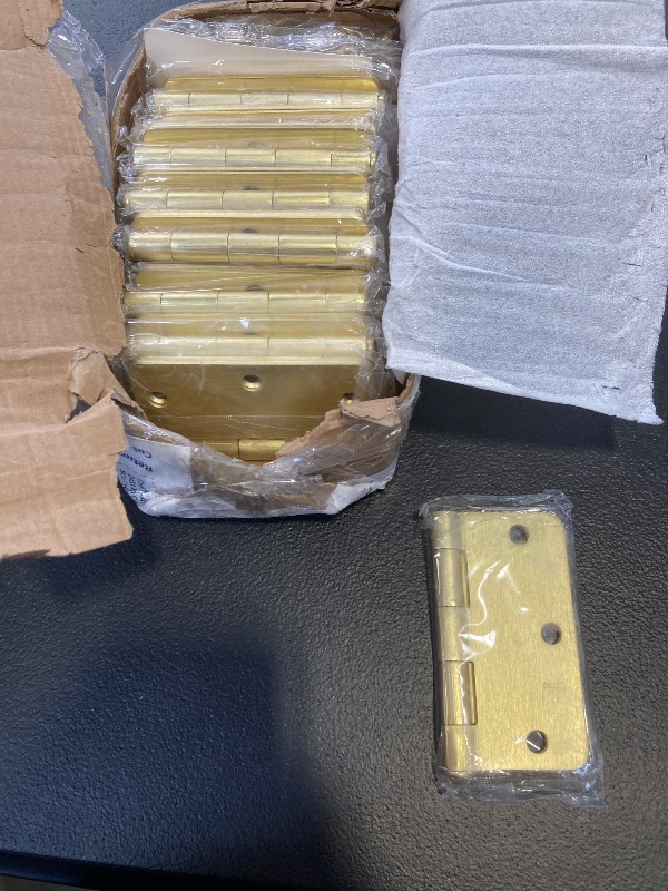 Photo 1 of 16 PCS- GOLD DOOR HINGES 3.5 INCH.