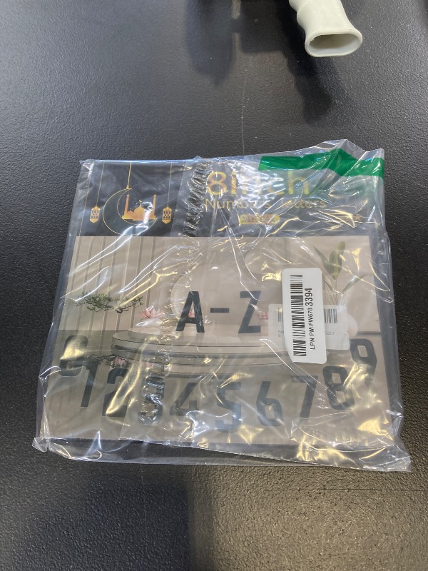 Photo 1 of 8 Inch House Numbers and Metal Letters for Outdoor Signs, House Numbers for Outside, Aluminum Address Letters and Numbers for Door, Mailbox, Garden, Perfect for Home or Office (Letter X)