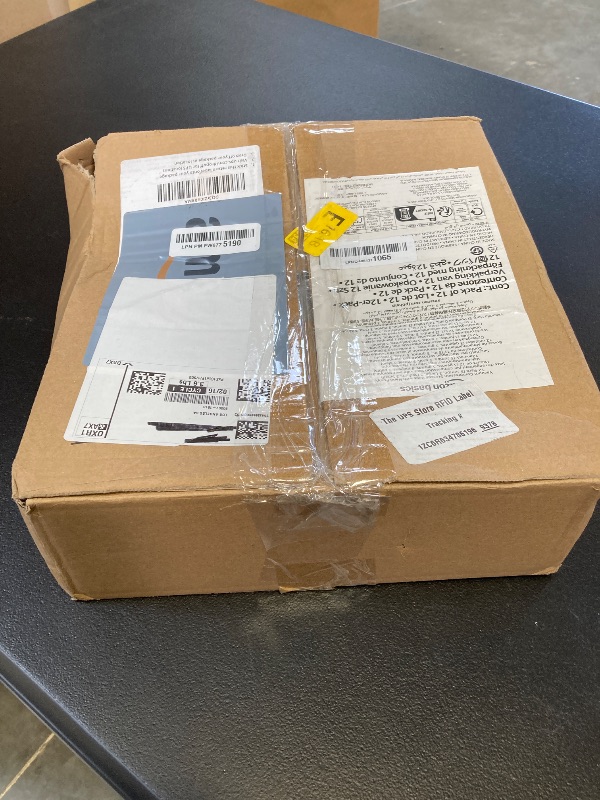 Photo 1 of Amazon Basics Vacuum Storage Bags with Hand Pump for Travel, Space Saving Compression Bags for Clothes and Blankets, Clear, 12 Pack (3 Small, 3 Medium, 3 Large & 3 Jumbo)