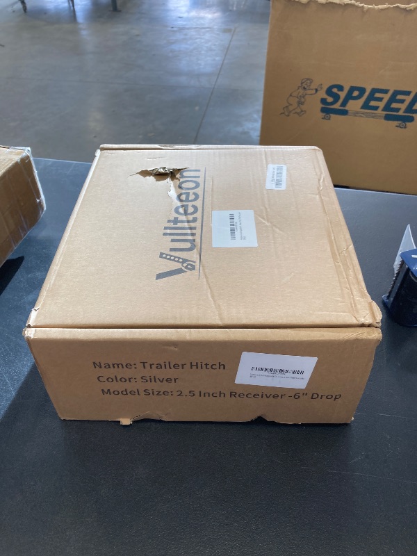 Photo 1 of 2026 Vullteeon Drop Hitch 2.5 Inch Receiver, 6 Inch Adjustable Trailer Hitch, 2 Innovative Mechanical Locking Pins, 18,500 LBS GTW, (2" & 2-5/16") Chrome Steels Balls, Class 5 Aluminum Tow Hitches