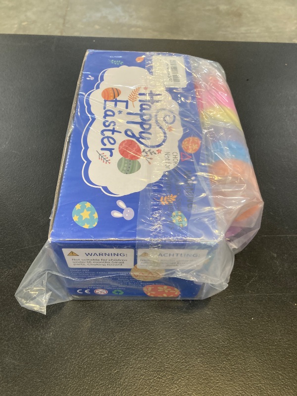 Photo 1 of 24 Pack Easter Eggs Filled with Brain Teaser Puzzles, Easters Egg Stuffers for Teens Kids Boys Girls, Easter Basket Stuffers for Kids Teens Adults, Eggs Fillers Hunt Game, Classroom Prize Supplies