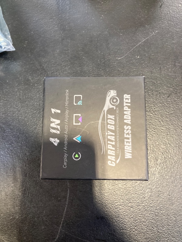 Photo 1 of HYPAX Wireless CarPlay Adapter-4 in 1 Screen Mirror Link Car Adapter Android Auto Multi-User Seamless Connection Converts Wired to Wireless CarPlay Adapter - No Latency from iOS 10+ to Screen w/USB-C