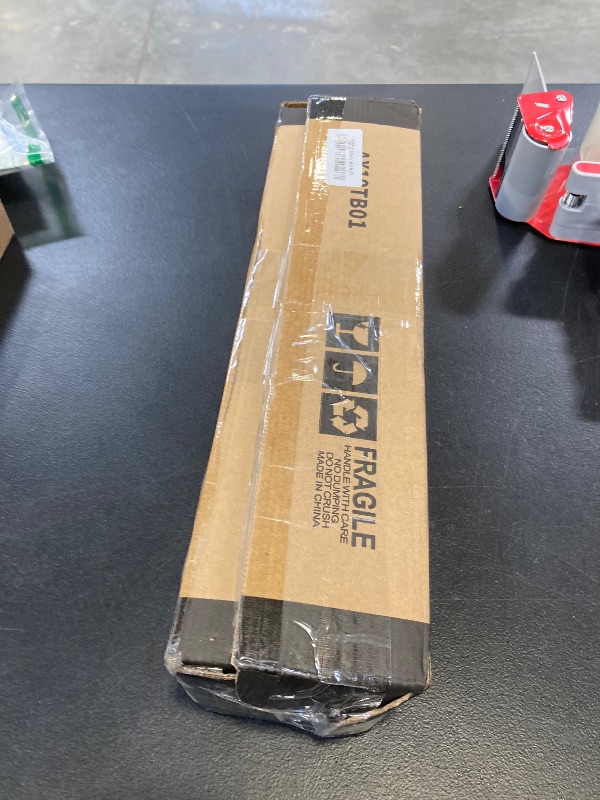 Photo 1 of AX WABER Table Top TV Stand with Height Adjustable TV Legs Replacement for Most 37-86 Inch Flat Curved TVs,Steel TV Base Feet Holds up to 150 lbs with Cable Management, Max VESA 800x600mm Black