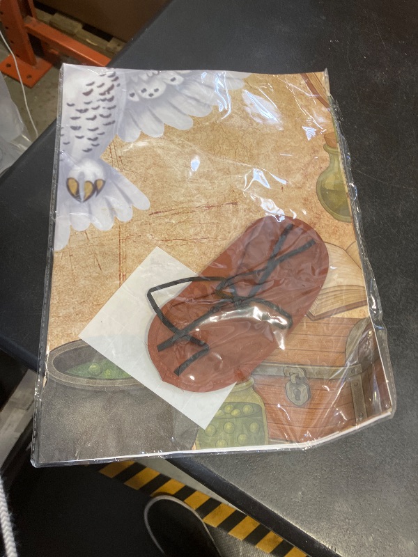 Photo 1 of Happy Birthday Decorations Banner Pre-Strung Magic Wizard School Party Banner Wizard Birthday Party Supplies Decor for Fans Bday Party Favors