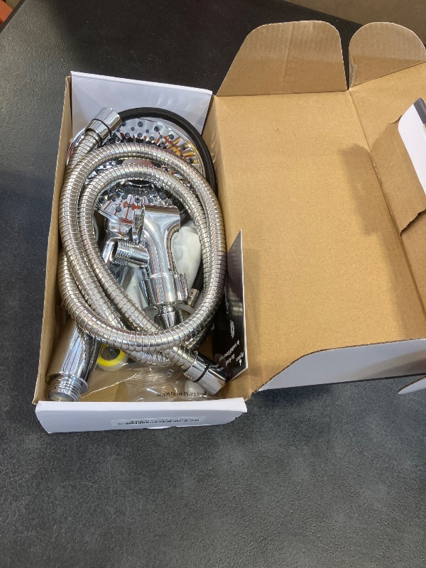 Photo 1 of Magichome Filtered Shower Head with Handheld, High Pressure 10-Spd Detachable Chrome Showerhead with Stainless Hose, Water Softener Filter Beads for Hard Water - Remove Chlorine, Reduce Dry Itchy Skin