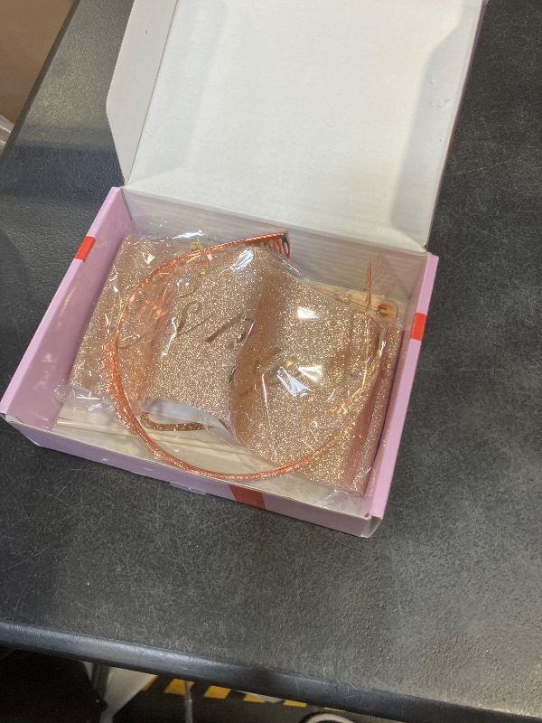 Photo 1 of 4th Birthday Decorations for Girl Including Sash, Crown, Numeral Candle and Cake Topper, 4 Year Old Girls Party Favor Supplies