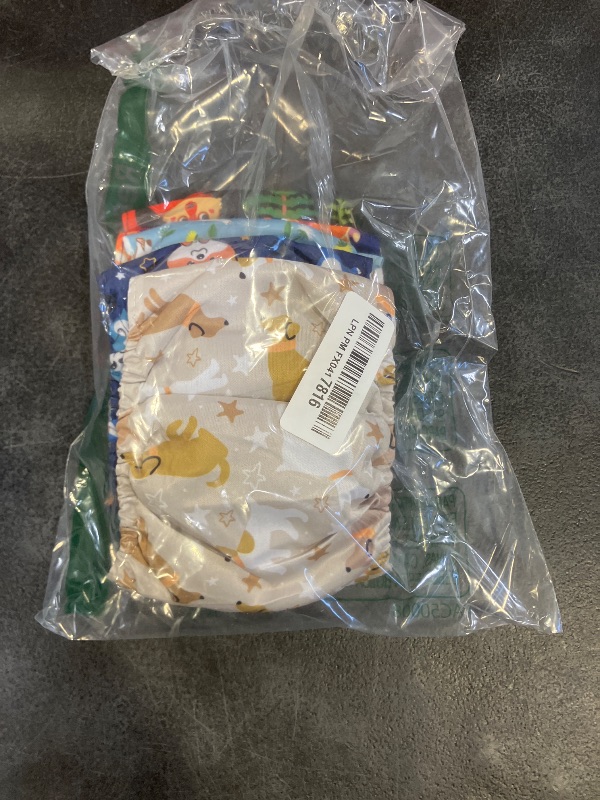 Photo 1 of 5 Pack Dog Diapers Male Reusable, Premium Belly Bands for Male Dogs, High Absorbing Pee Wraps for Doggie in Incontinence or Excitable Urination Flower XS
