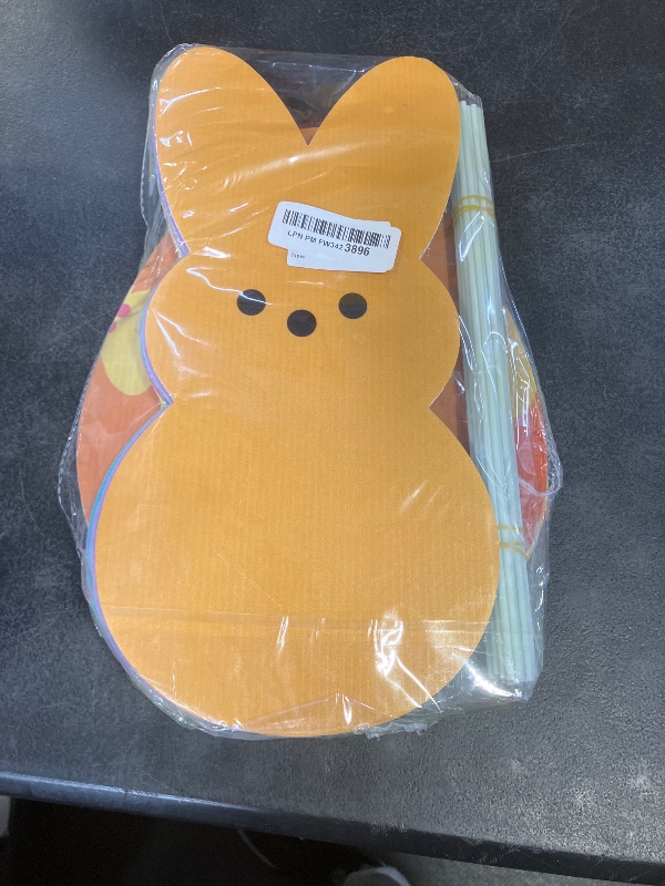 Photo 1 of 12 PCS Pastel Easter Yard Signs Decorations Outdoor - Colorful Cute Easter Bunny Egg Yard Signs with Stakes - Large Size Waterproof Spring Rabbit Decor for Egg Hunt Front Porch Lawn Holiday Supplies