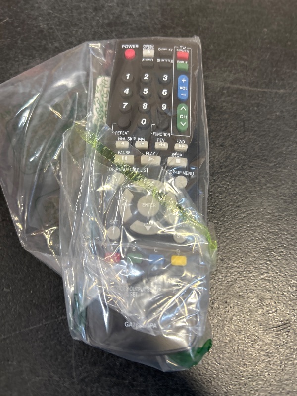 Photo 1 of GA768WJPA Replacement Remote Control Applicable for Sharp Blu-ray DVD Player BD-HP22U BD-HP24U BD-HP24 BD-HP24U(A) 10P01-CH-NG BD-HP210U BD-HP210 Tins-e549wjqz